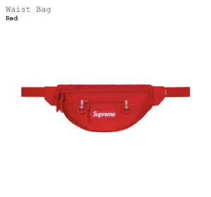 Supreme】シュプリーム19SSウェストバッグのサイズ感や収納力について 