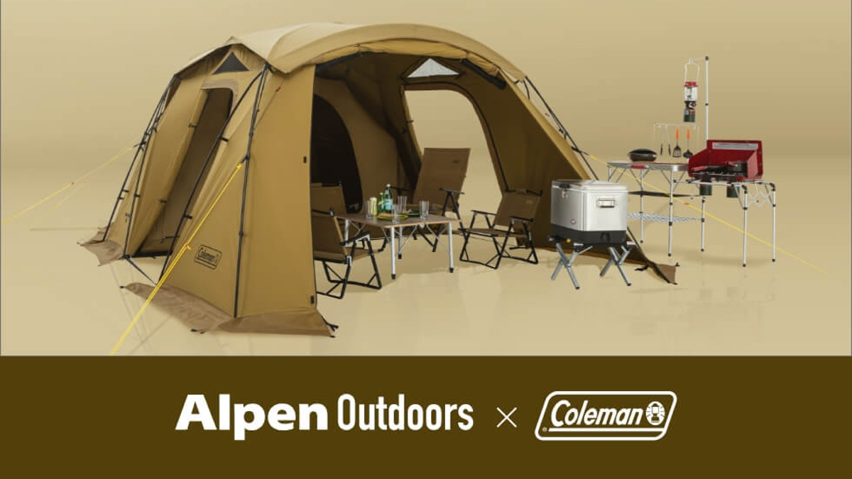 Alpen Outdoors × Coleman】共同企画にて誕生した限定モデルが発売 | A ...