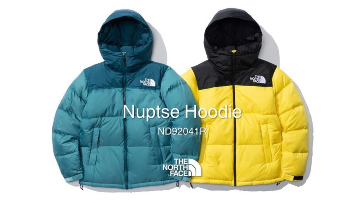 【限定】ノースフェイス　ヌプシフーディ　Nuptse Hoodie ニュートープ