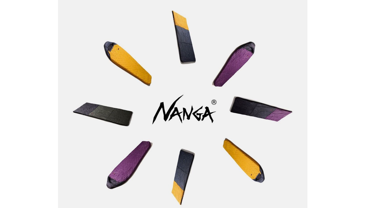 4月15日〜】NANGAより化繊綿を使用したカジュアルな封筒型、ドット刺繍