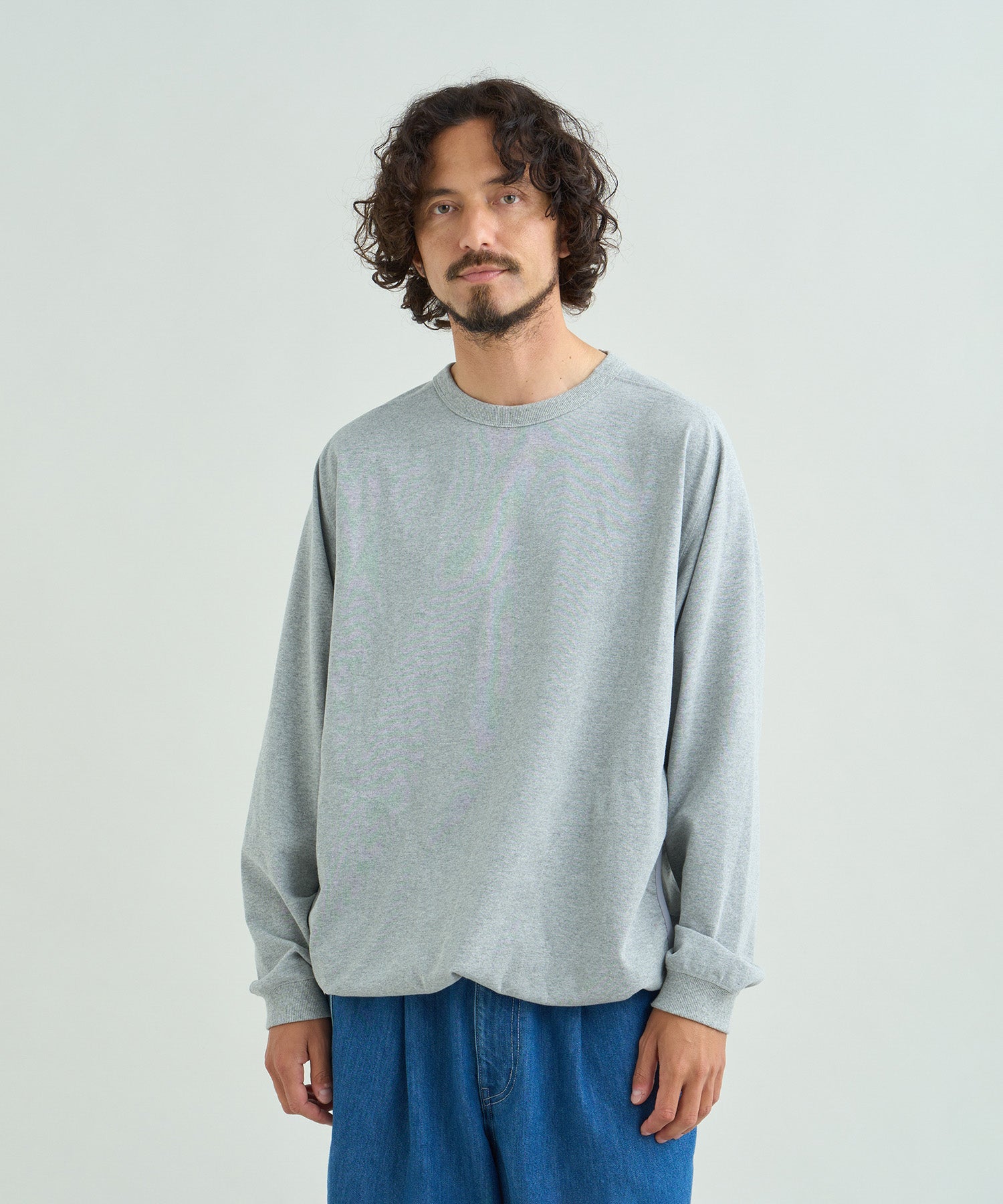 エコハイブリッド オーバーサイズ ロングスリーブTシャツ