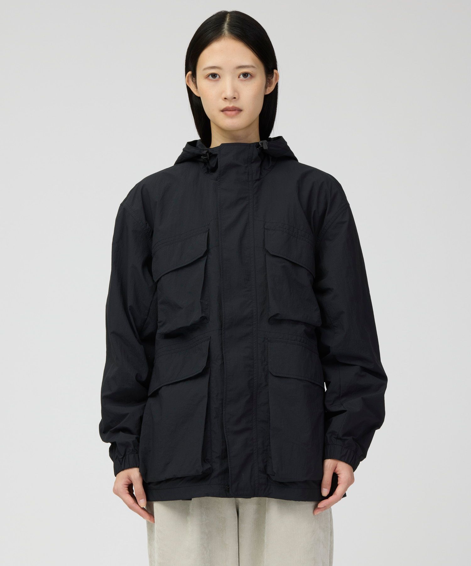 Nylon Double Rip Jacket
