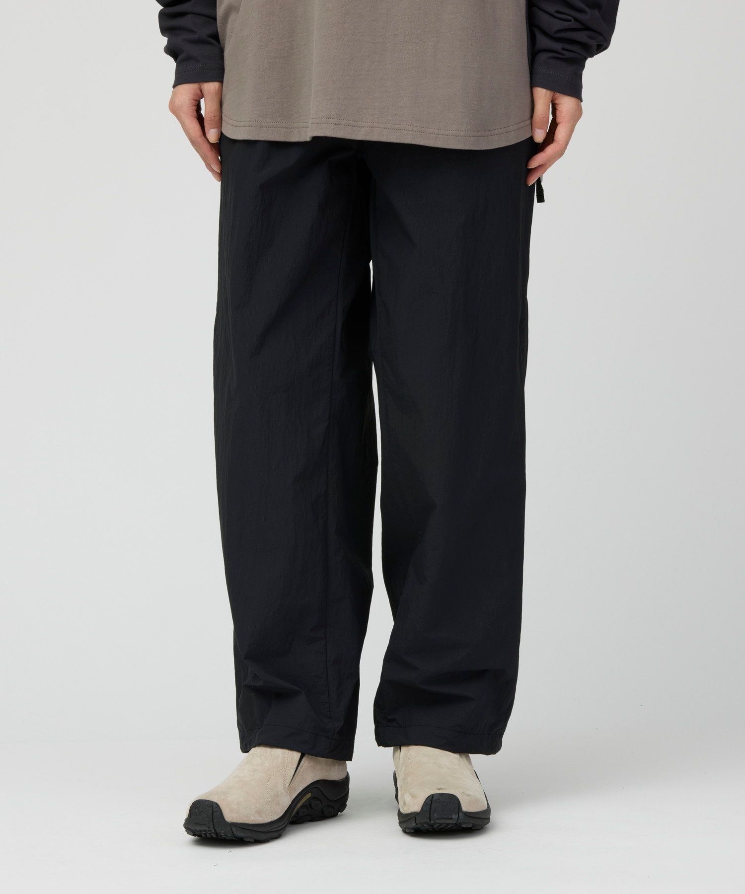 Nylon Double Rip Pants