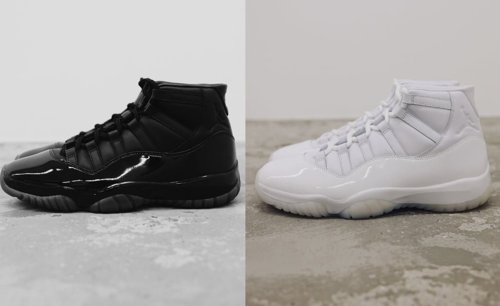 COMME des GARÇONS HOMME PLUS × Air Jordan 11 Retro（Black／White）