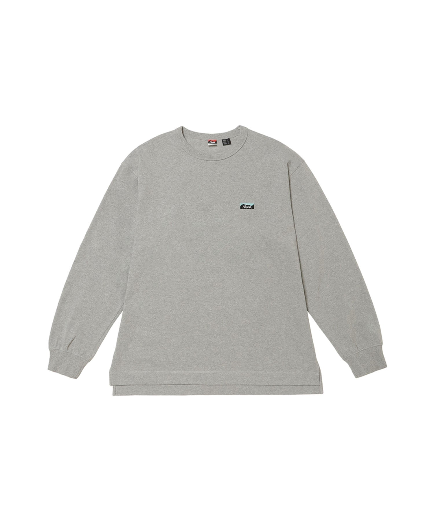 エコハイブリッド ボックスロゴ エンブロイダリー ロングスリーブTシャツ