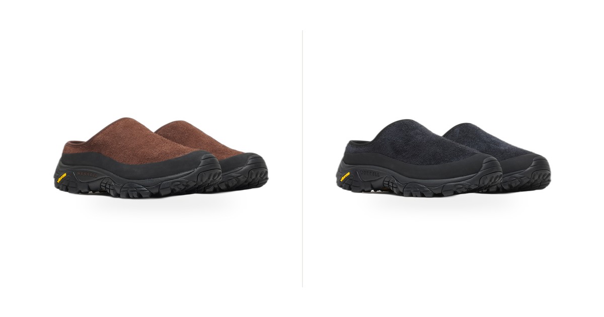 MERRELL × YMC MOAB 2 SLIDE SE｜英国ブランド別注、毛足スエードの2色を20,900円で9月21日発売