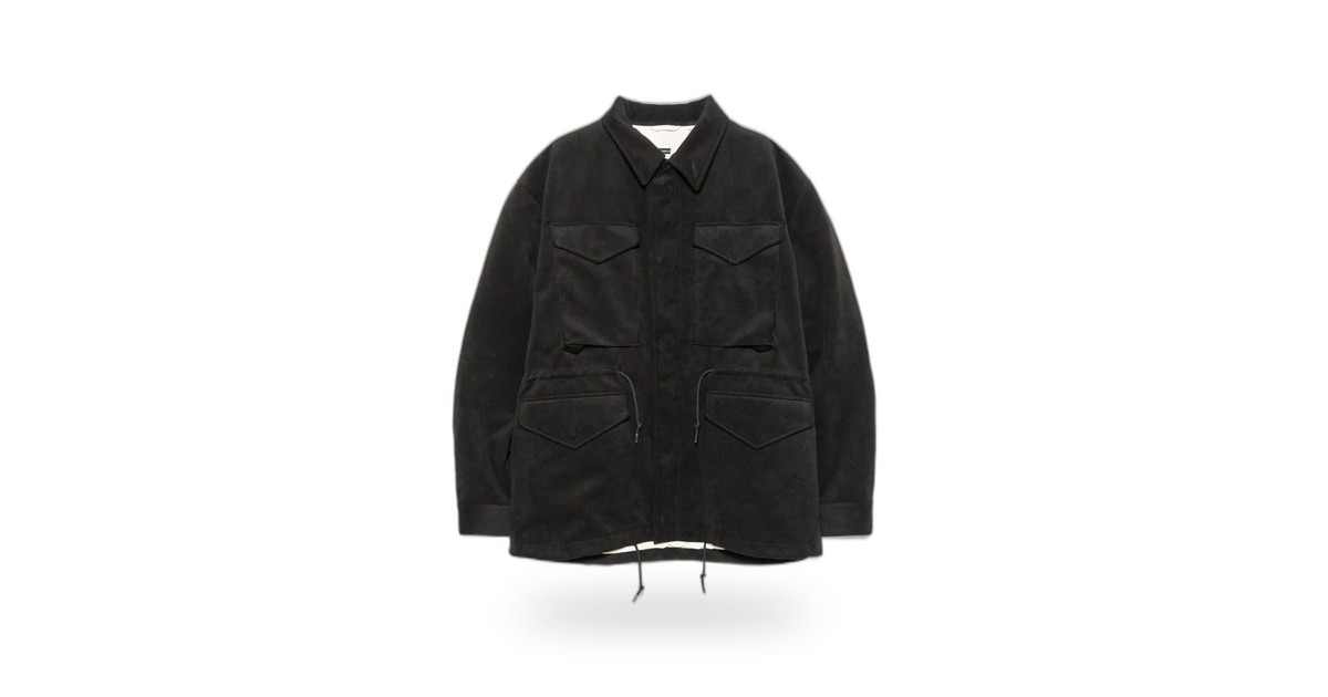 nanamica Synthetic Leather Field Jacket