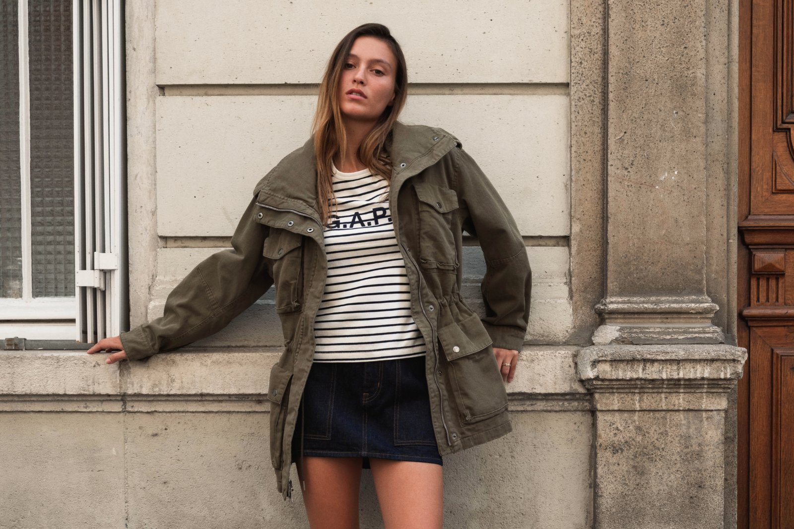 Gap × A.P.C. デニムジャケット（メンズ）