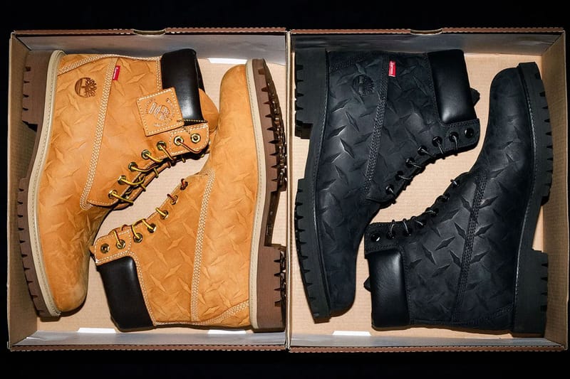 Supreme x Timberland Diamond Plate Boot