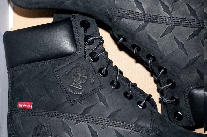 Supreme x Timberland Diamond Plate Boot