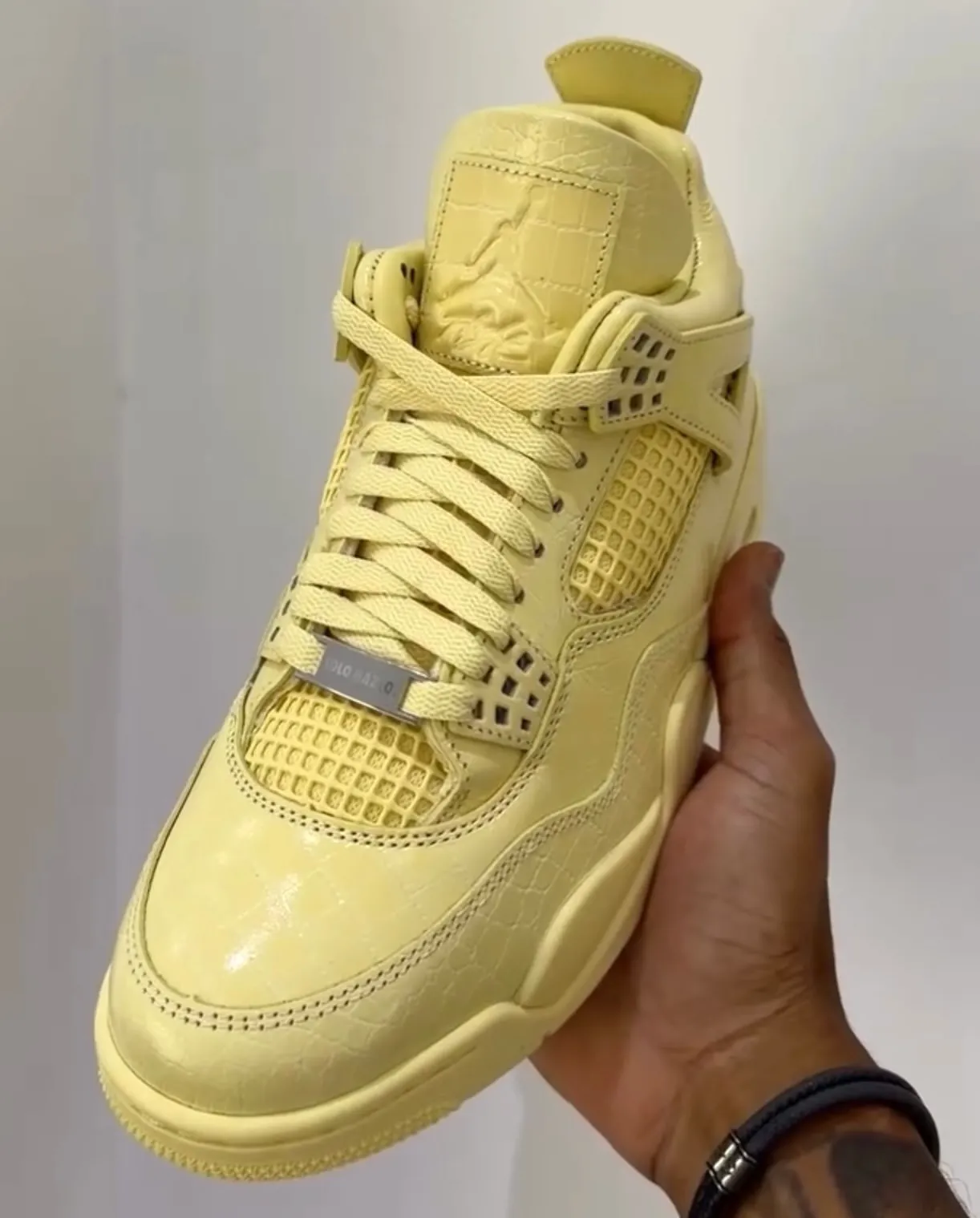 J Balvin × Air Jordan 4 Lemonade