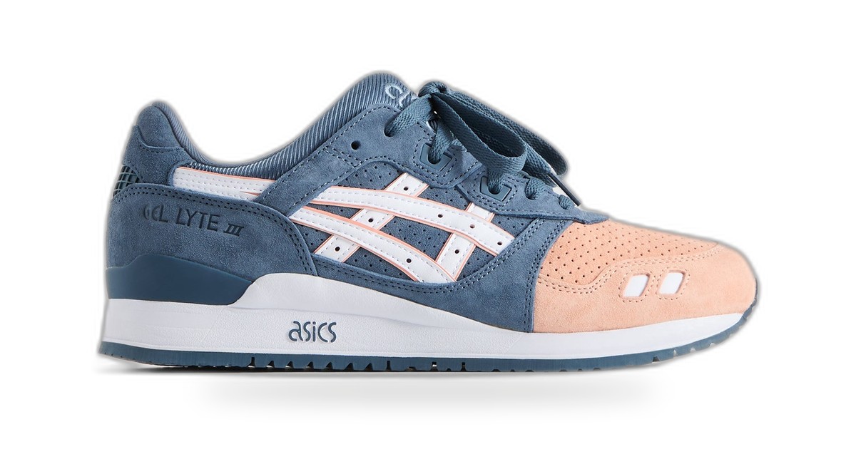 Kith ASICS GEL-LYTE III Remastered Salmon Toe
