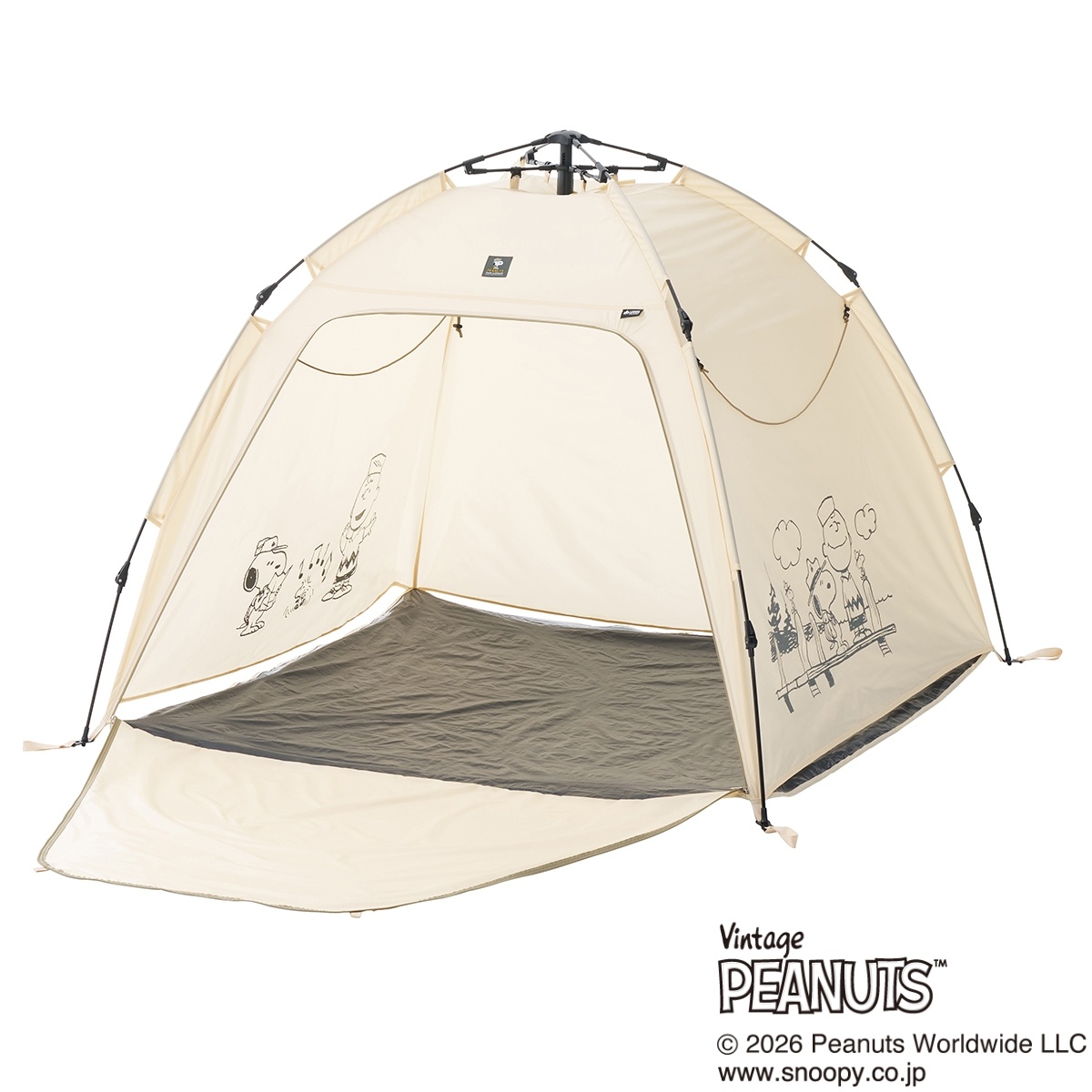 LOGOS CAMP with SNOOPY ワンタッチ日よけテント
