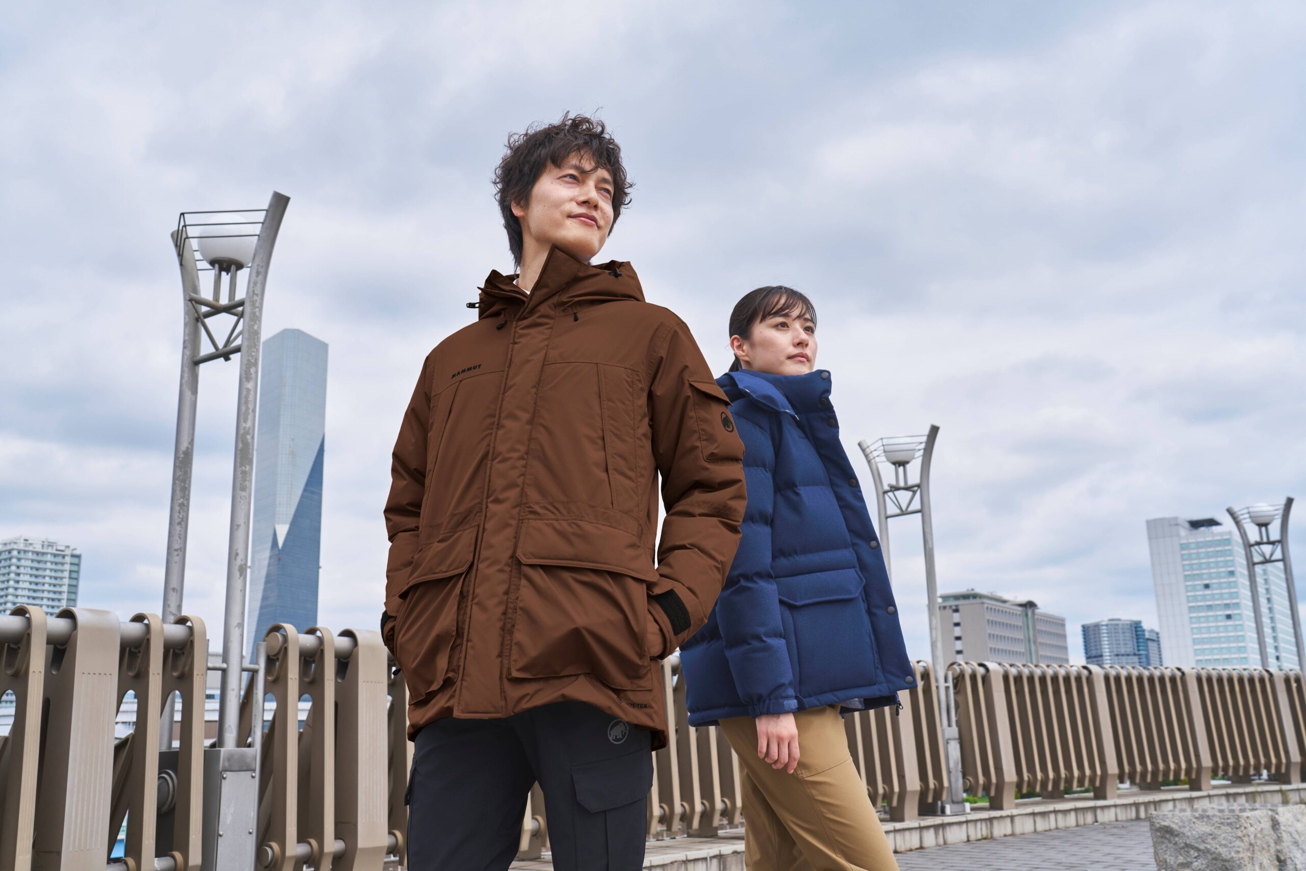Mammut Alps IN Hooded Jacket AF Men 着用カット2