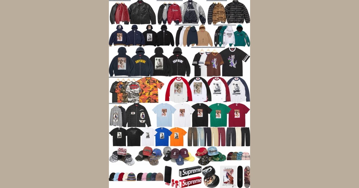 Supreme × Larry Clark Hooded Varsity Jacket