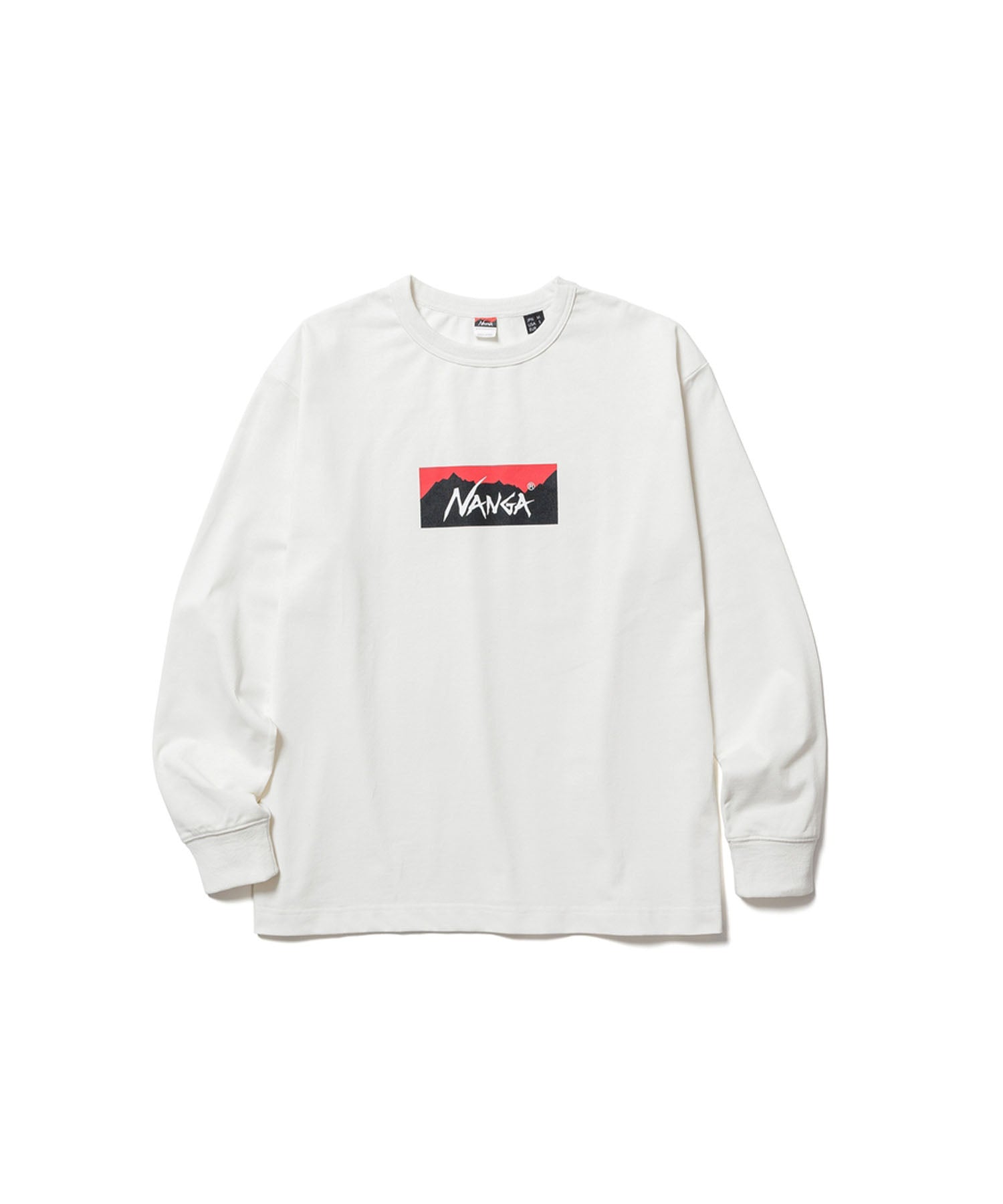 エコハイブリッド ボックスロゴ ロングスリーブTシャツ