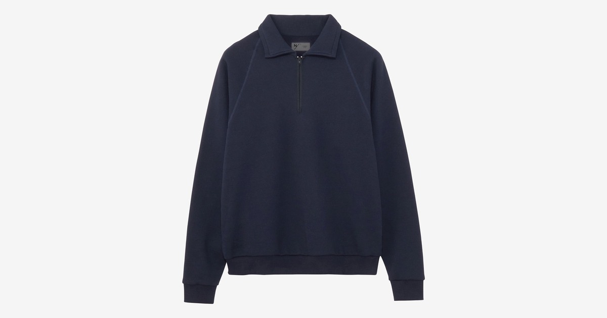 NEUTRALWORKS. スウェットハーフジップ