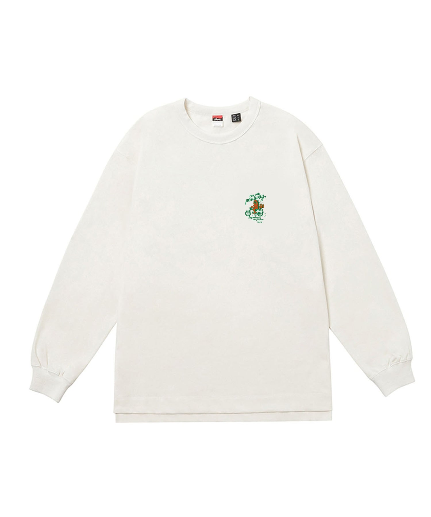 エコハイブリッド ロングスリーブTシャツ（LWP／メッセージ）