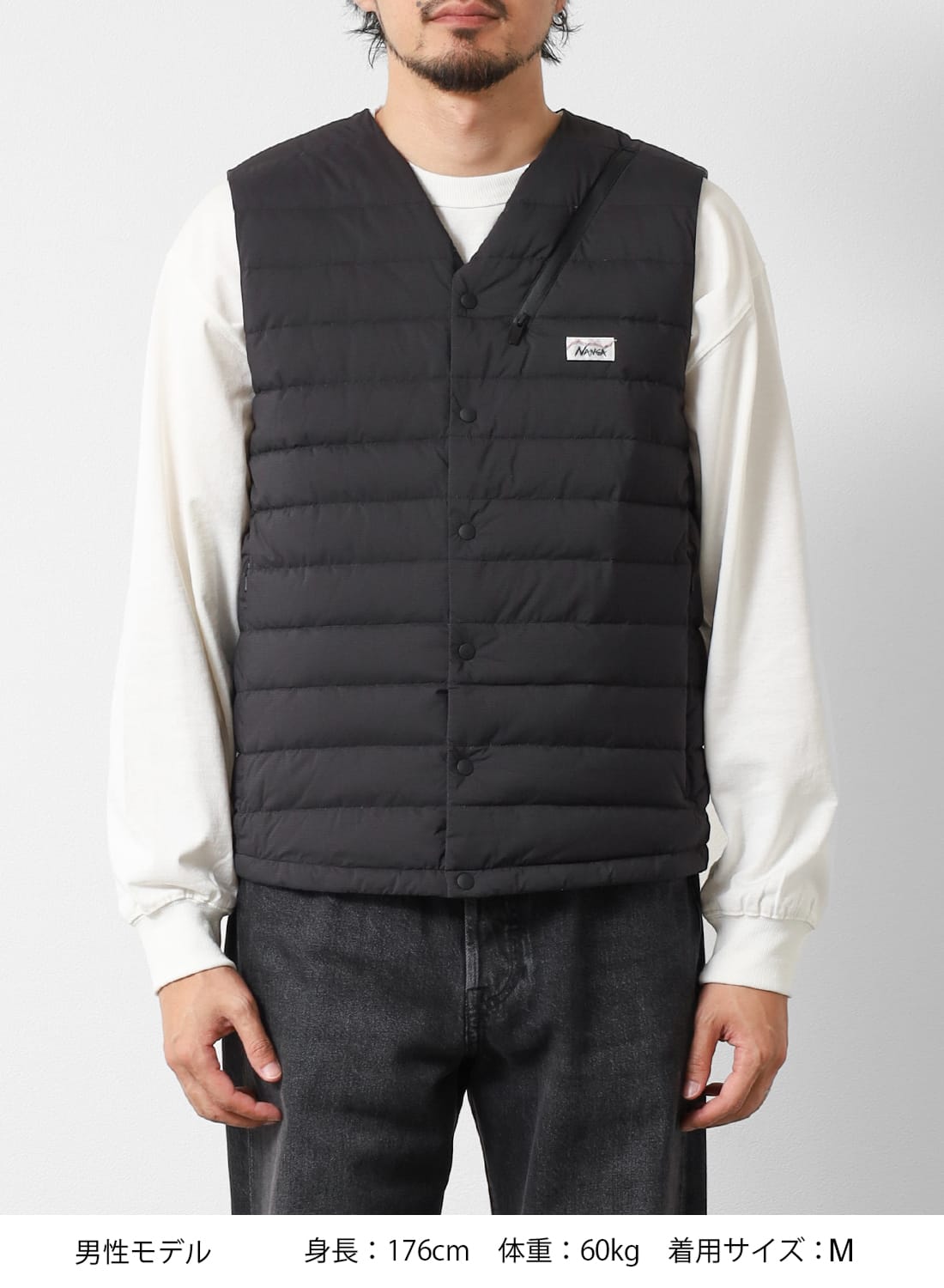 NANGA WHITE LABEL ダウンベスト
