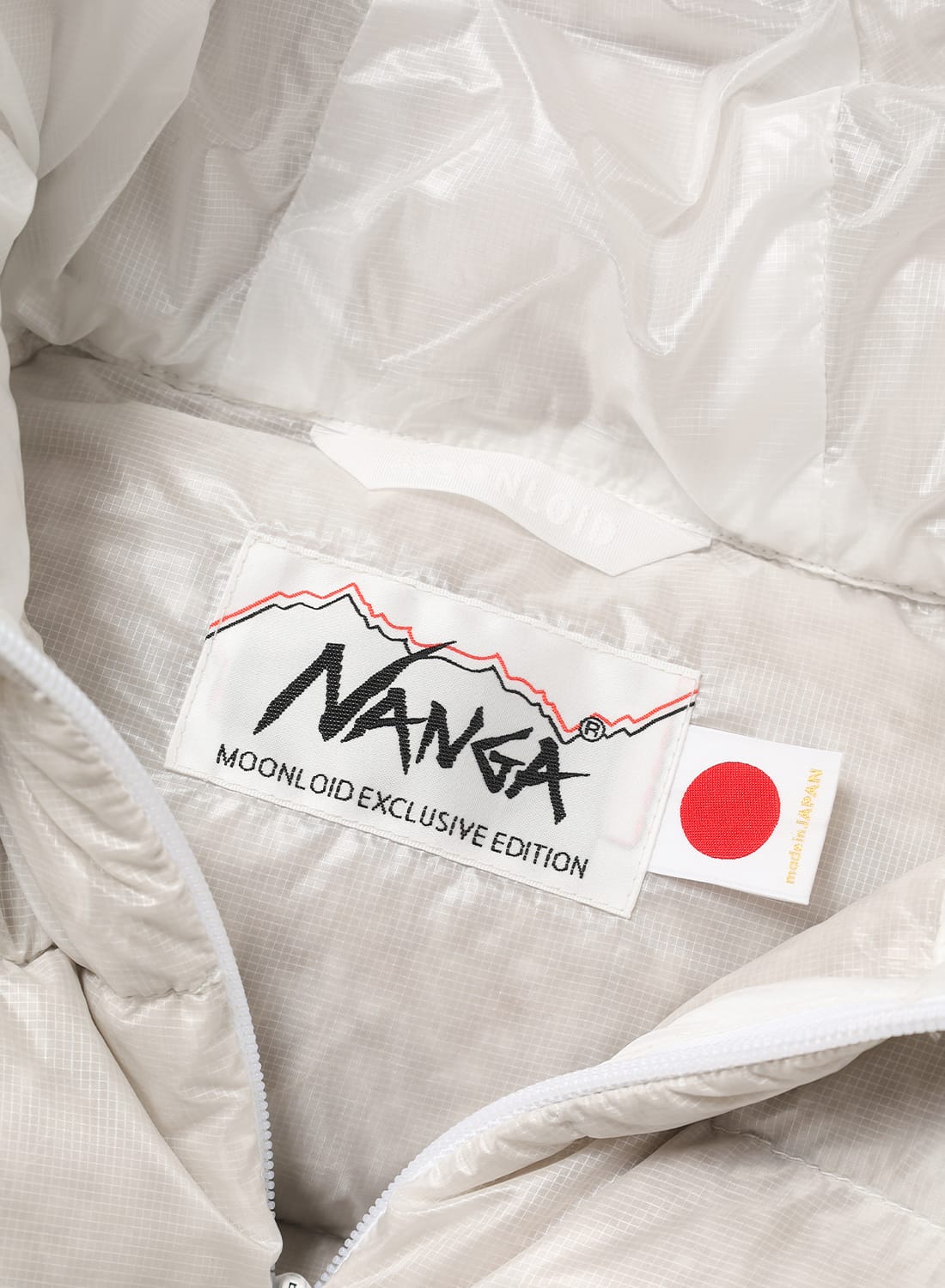 NANGA WHITE LABEL スケルトンアノラック