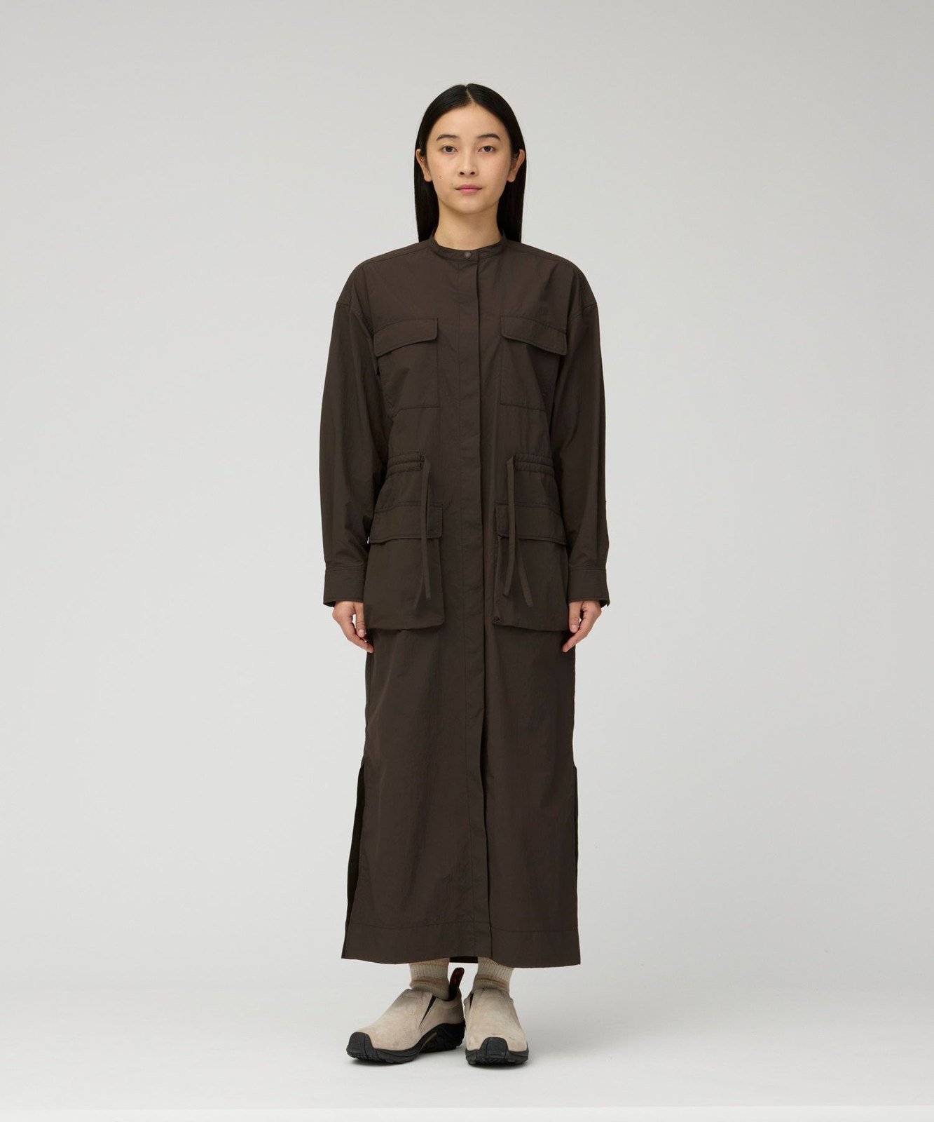 Nylon Double Rip Dress