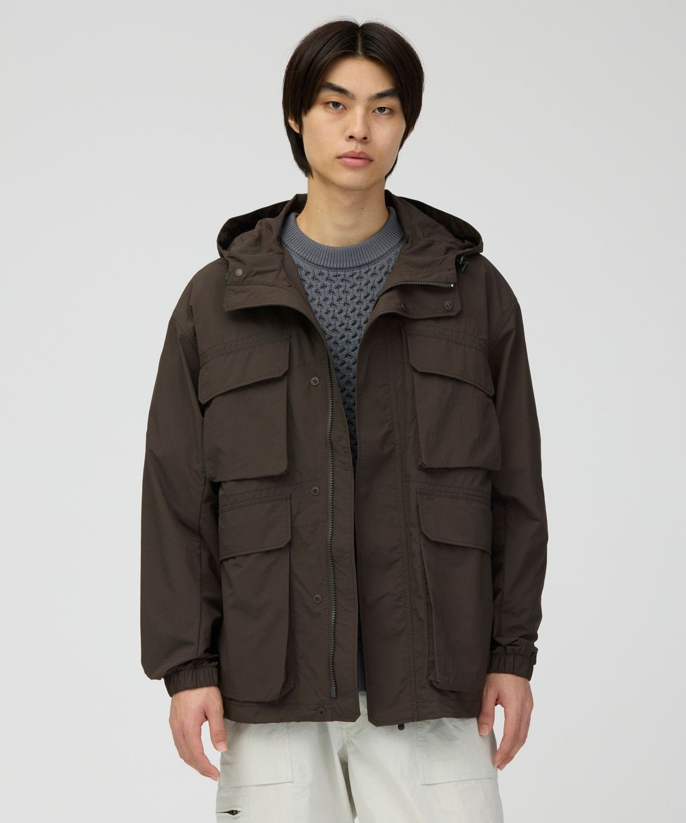 Nylon Double Rip Jacket