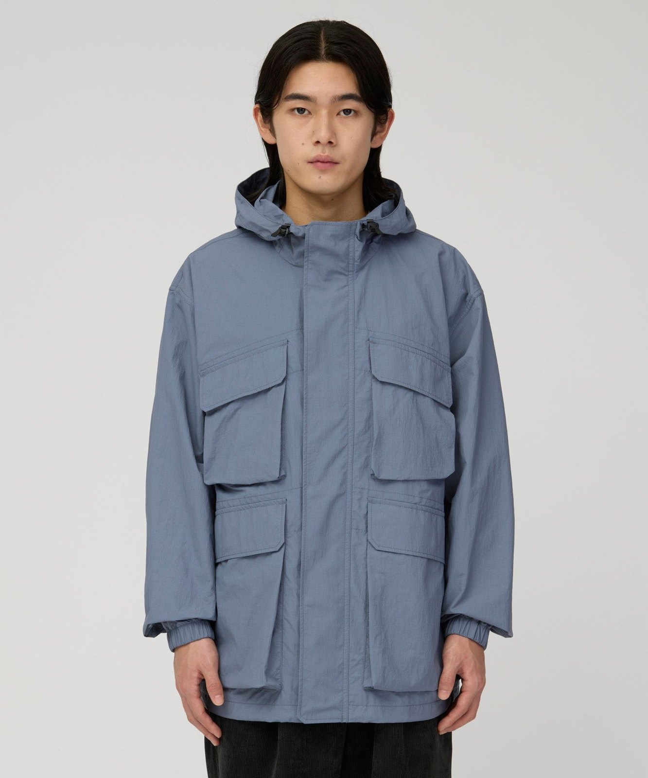 Nylon Double Rip Jacket