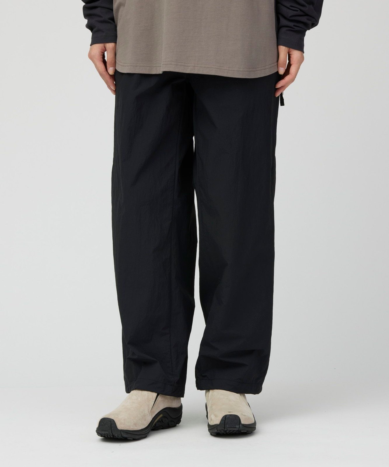 Nylon Double Rip Pants