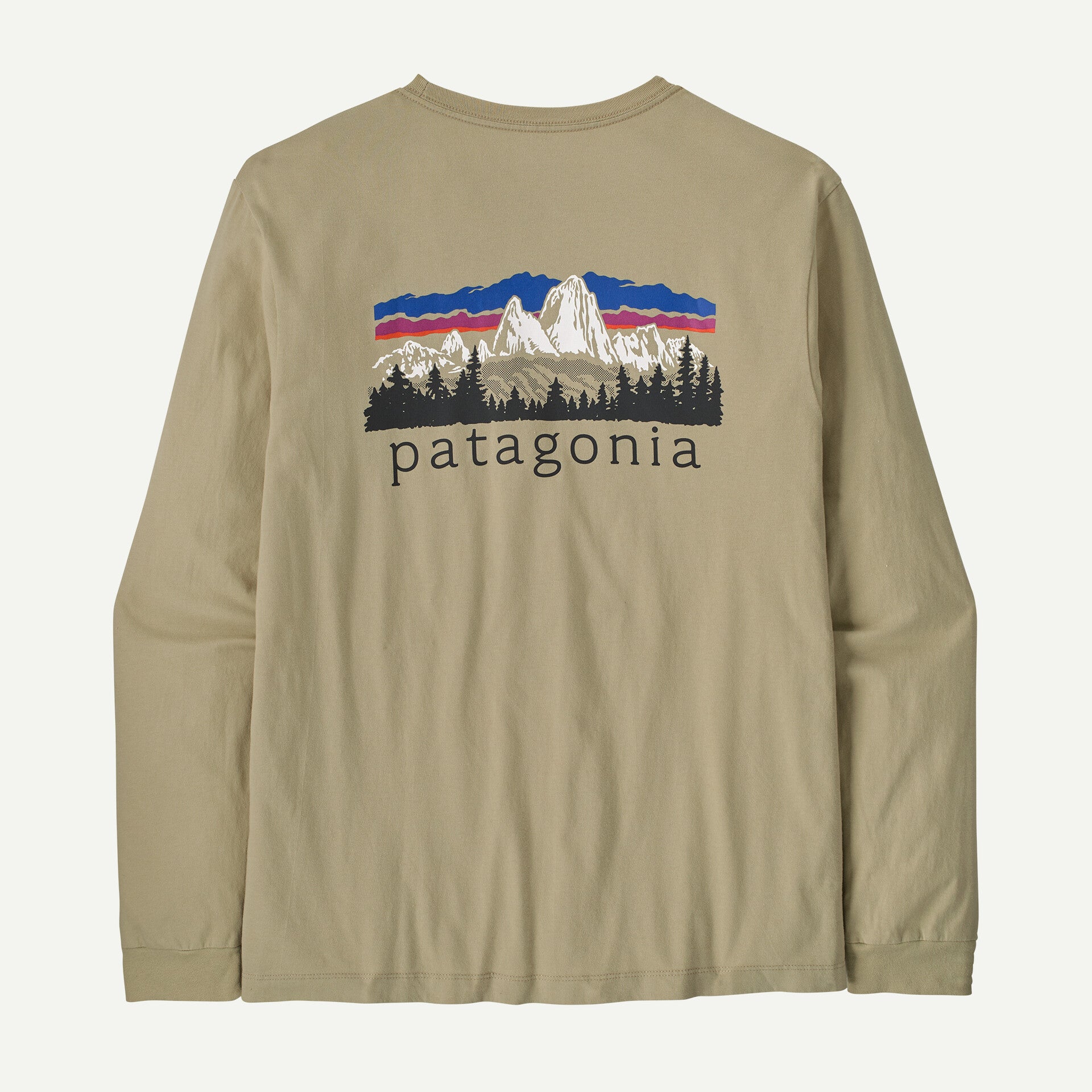 Patagonia ロングスリーブ・フィッツロイ・フットヒルズ・Tシャツ