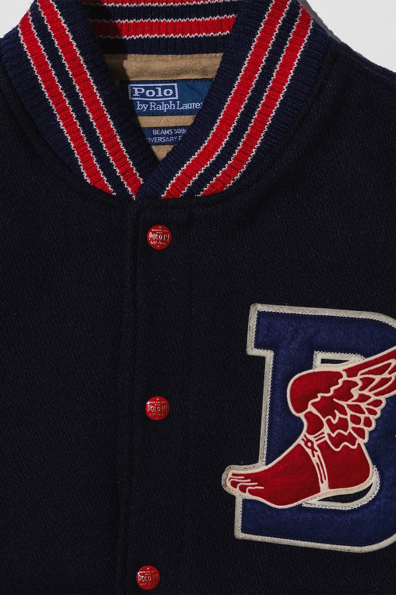 POLO RALPH LAUREN by BEAMS レターマンジャケット