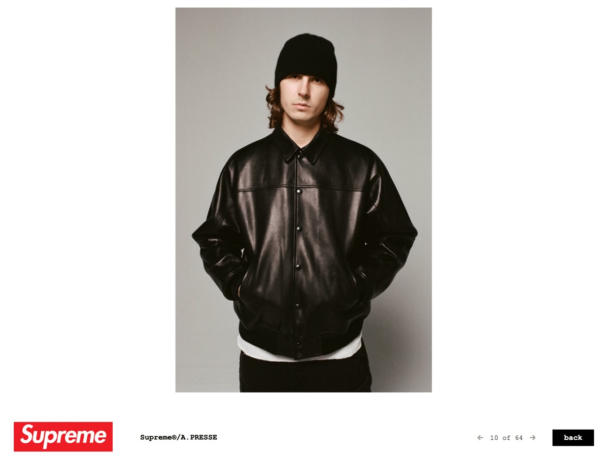 Supreme × A.PRESSE 26FW コラボコレクション（全11型）