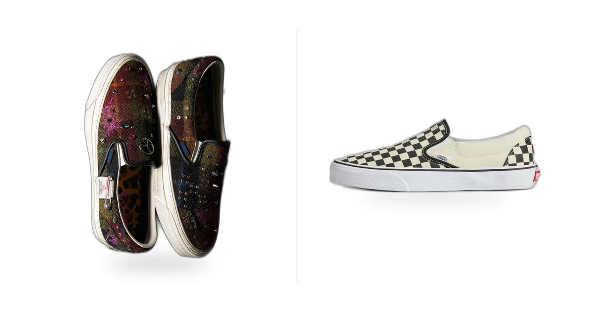 Vans プレミアム チェッカーボード＆Harris Tweedコラボ