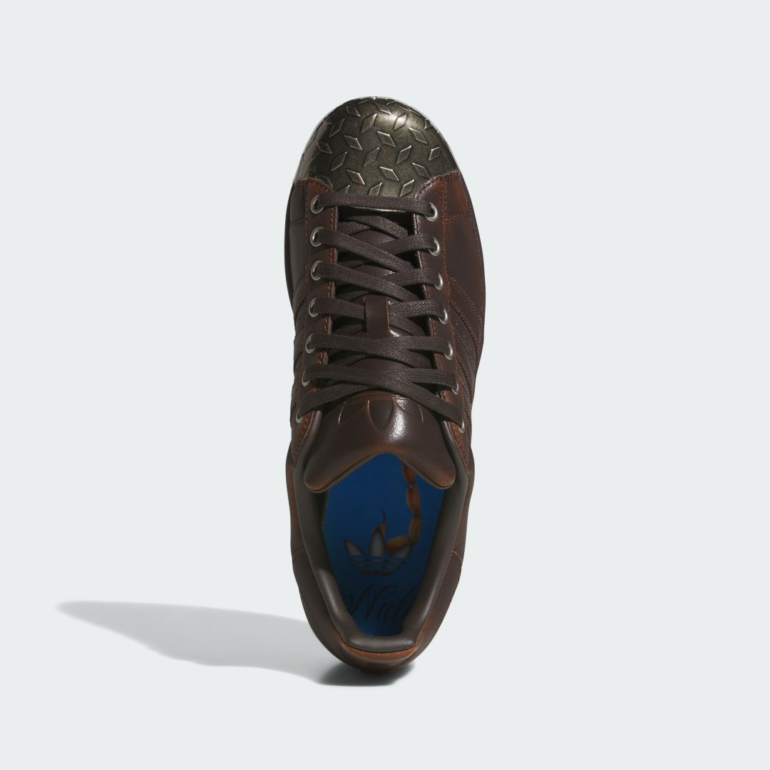 Nati Lopez × adidas Originals SUPERSTAR II Aurora Coffee