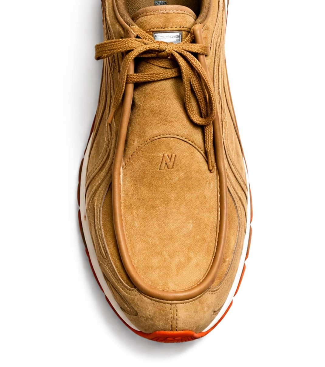 COMME des GARÇONS HOMME × New Balance 1890A タン ディテール