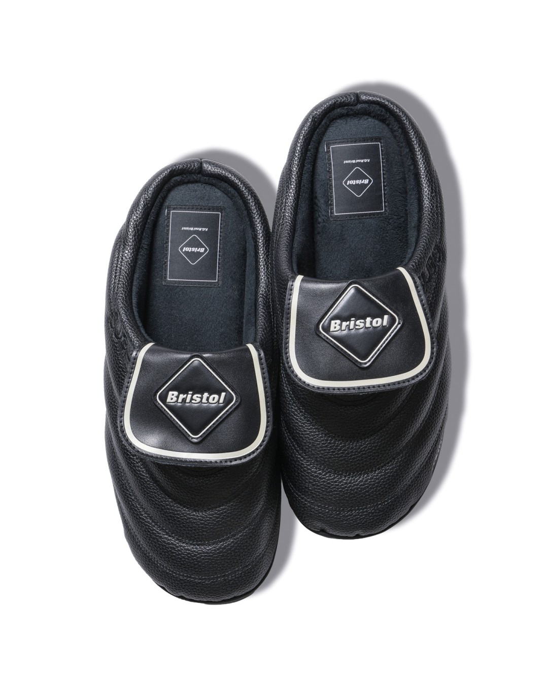 F.C.Real Bristol × SUBU FLAP SANDALS Triple Black