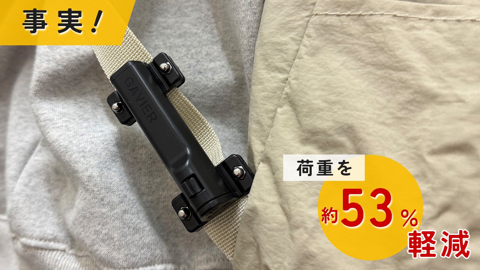 フルークフォレスト リュックのサスペンション マルチタイプ