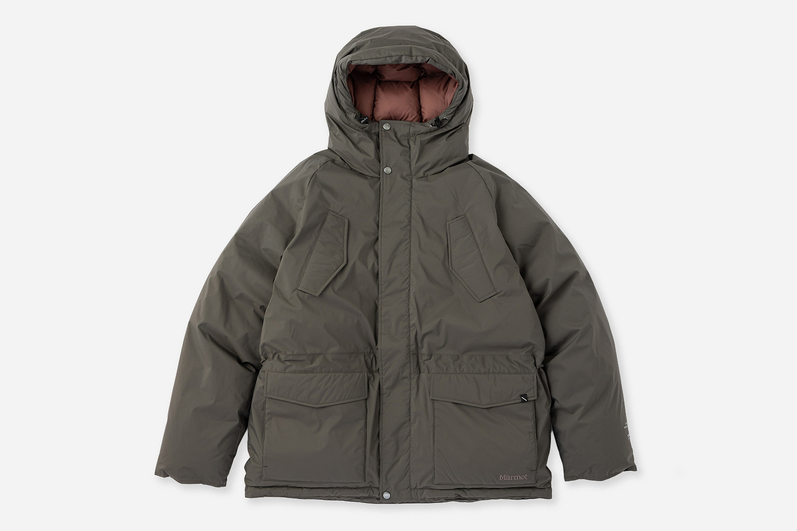 Marmot × Saturdays NYC ダウンパーカ フロント