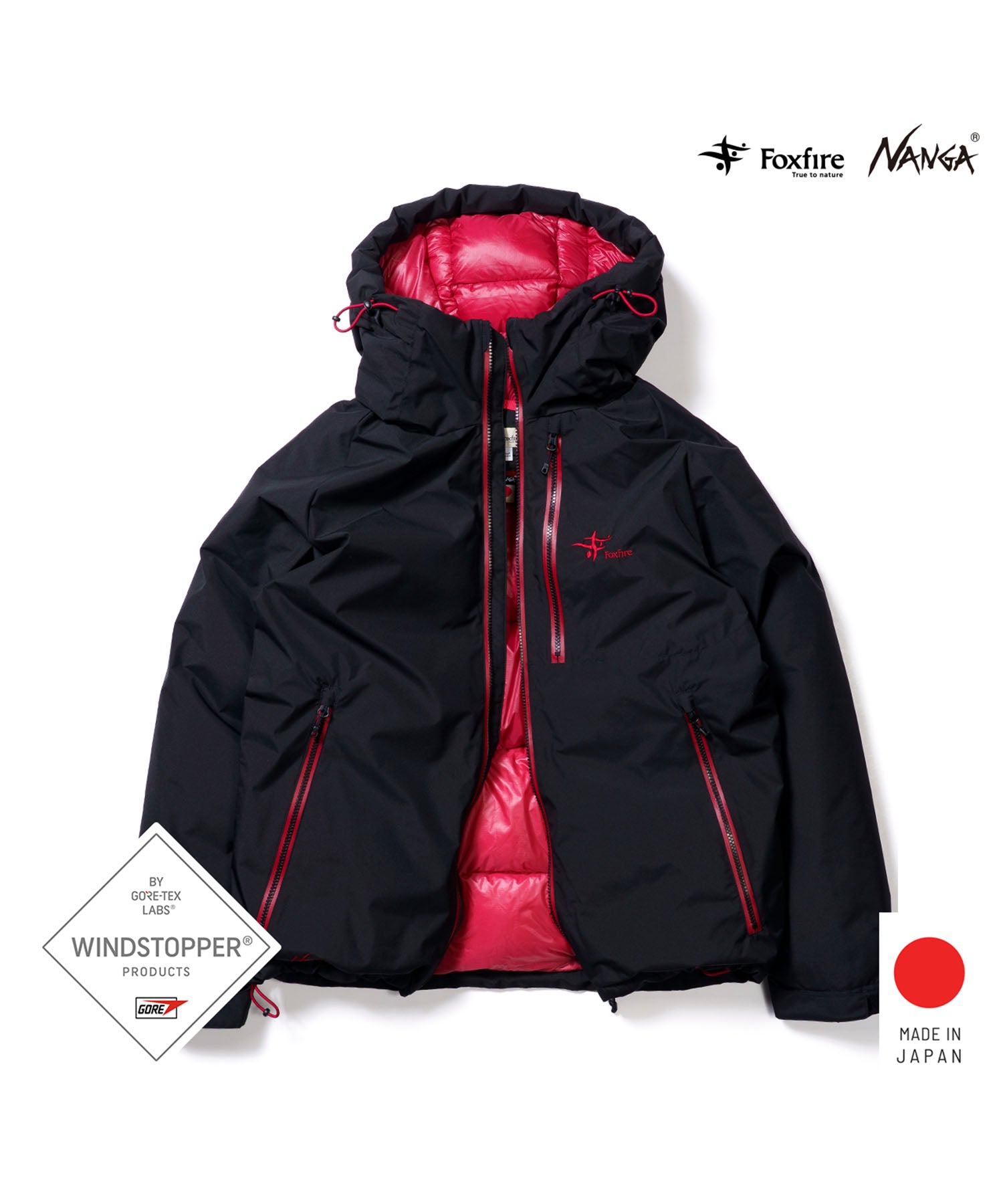 Foxfire × NANGA GORE-TEX WS フィッシングダウンジャケット