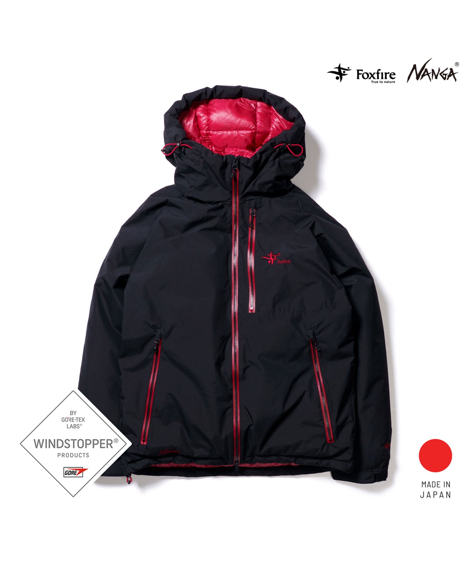 Foxfire × NANGA GORE-TEX WS フィッシングダウンジャケット