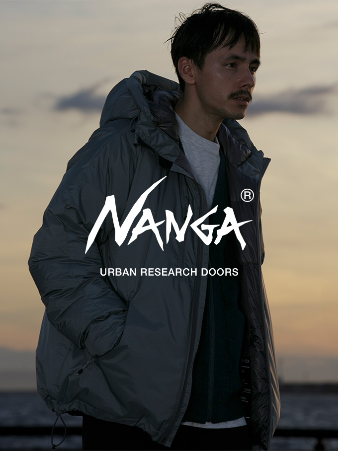 NANGA × URBAN RESEARCH DOORS AURORA TEX DOWN PARKA