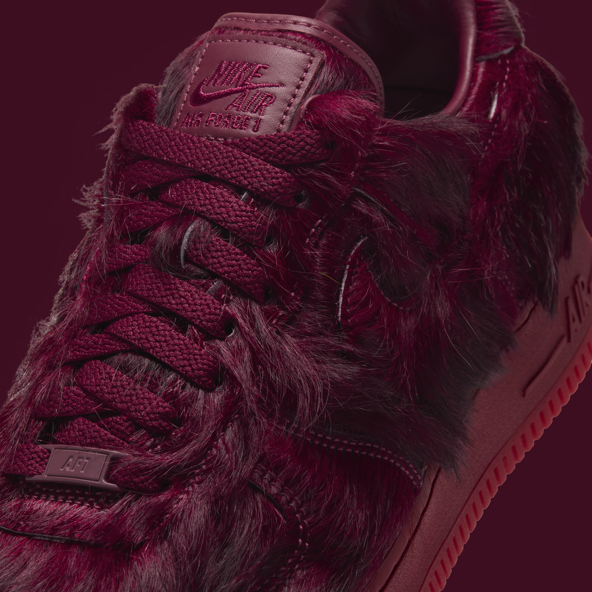 Nike Air Force 1 Low Team Red Pony ディテール