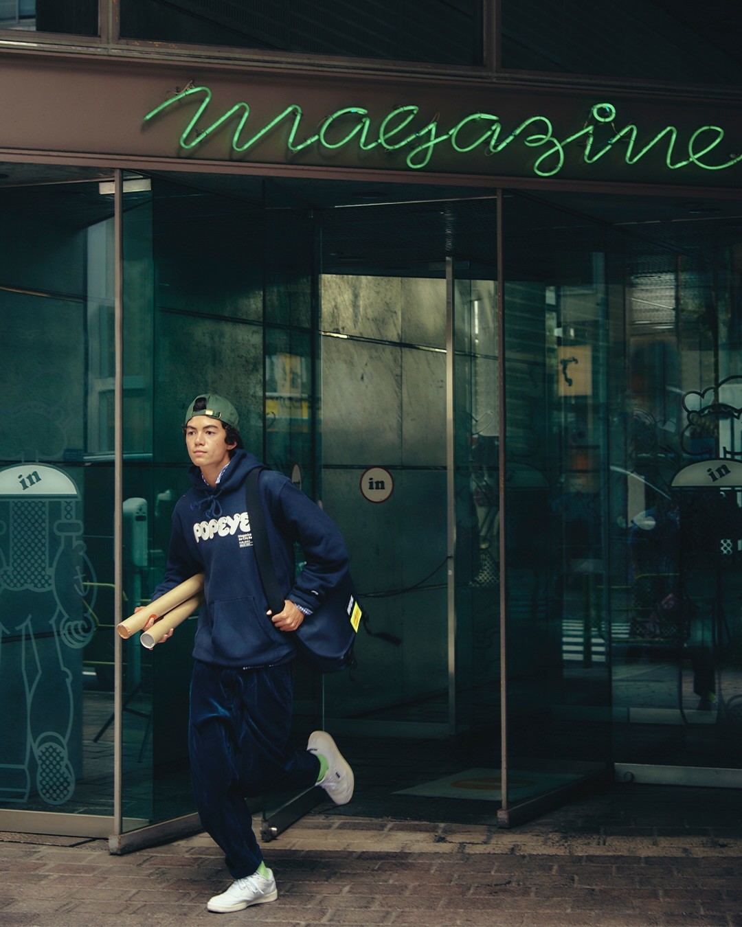 Champion × POPEYE × BEAMS SWEATSHIRT
