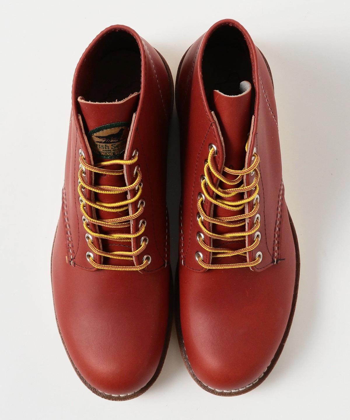 RED WING × BEAMS 6インチ クラシック ラウンド オロラセット95 トップビュー
