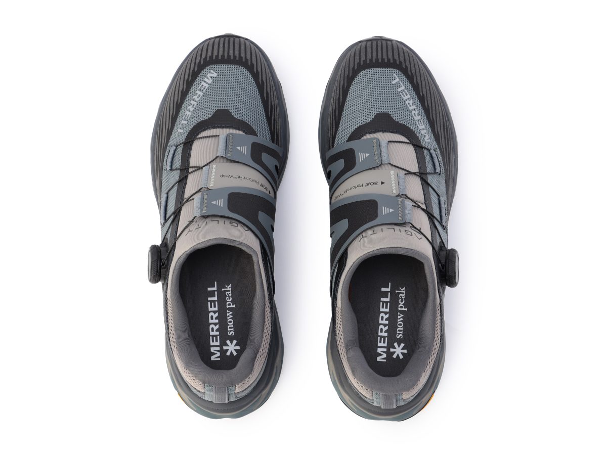 Snow Peak × MERRELL AGILITY PEAK 6 BOA SP トップビュー