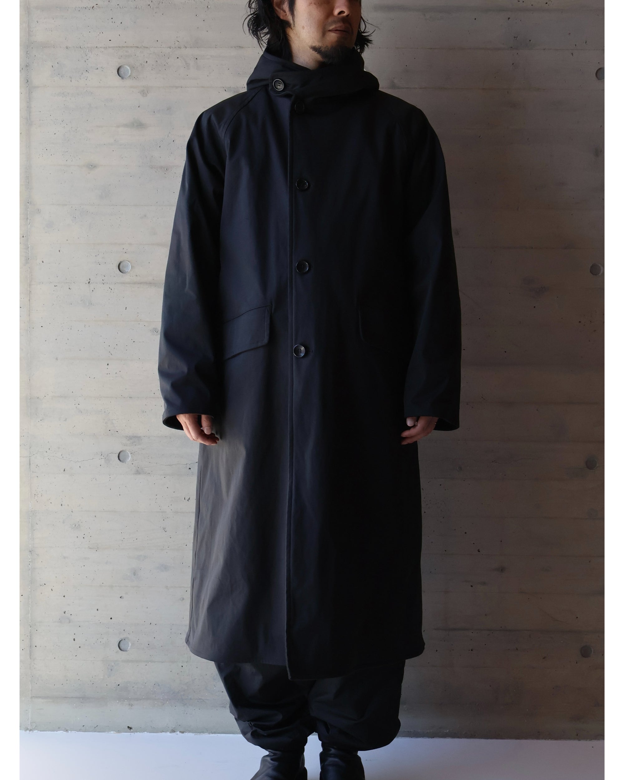 Ten c x COMOLI HOODED COAT 着用