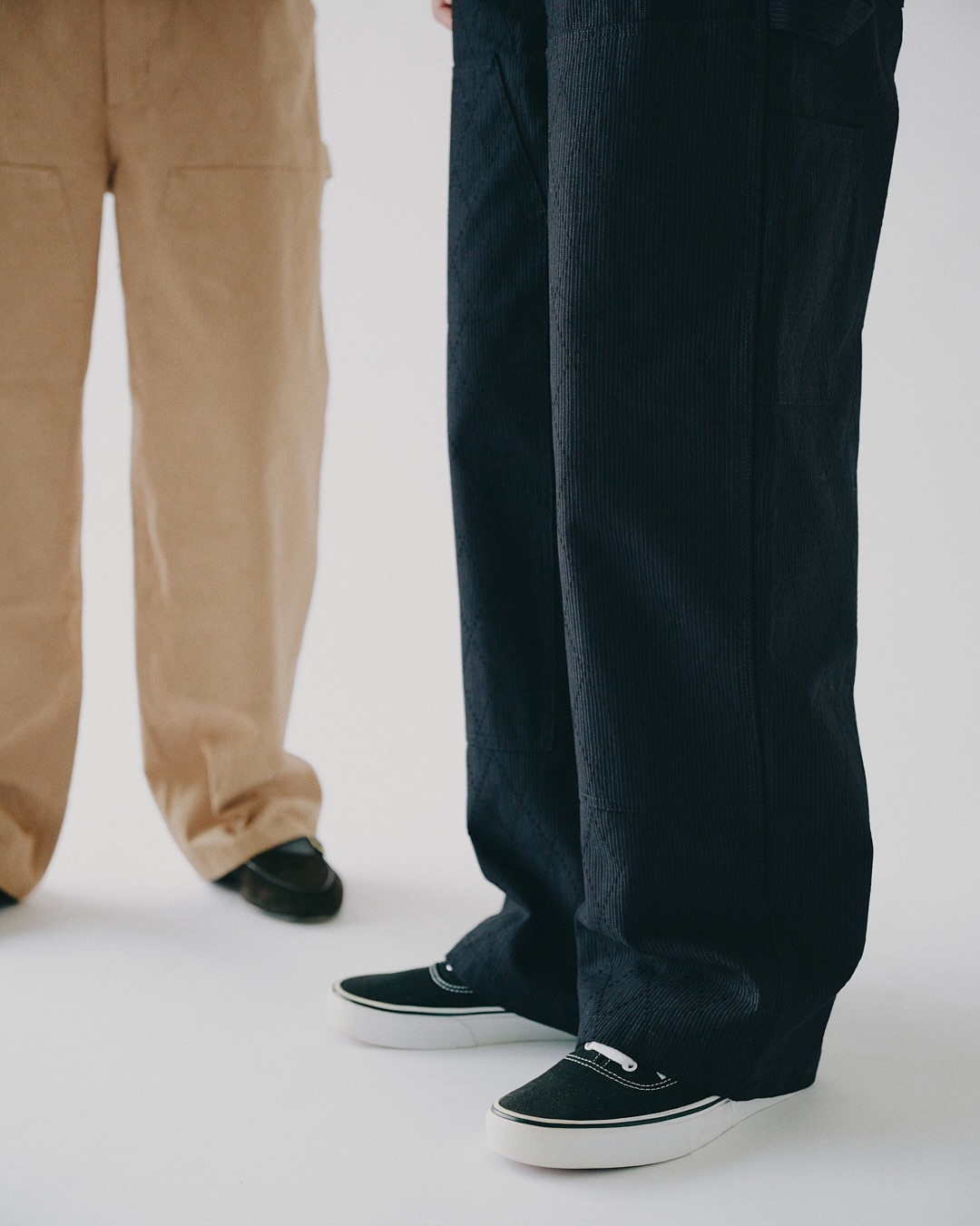 UNIVERSAL OVERALL x BEAMS Diamond Jacquard Pants