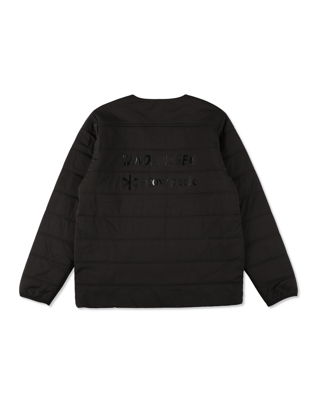 snow peak x WDS Flexible Insulated Cardigan ブラック 内側