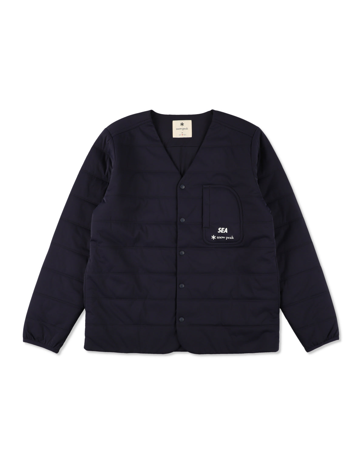 snow peak x WDS Flexible Insulated Cardigan ネイビー
